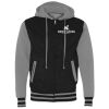 Unisex Heavyweight Varsity Full-Zip Hooded Sweatshirt Thumbnail