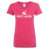 Women’s Glitter V-Neck T-Shirt Thumbnail